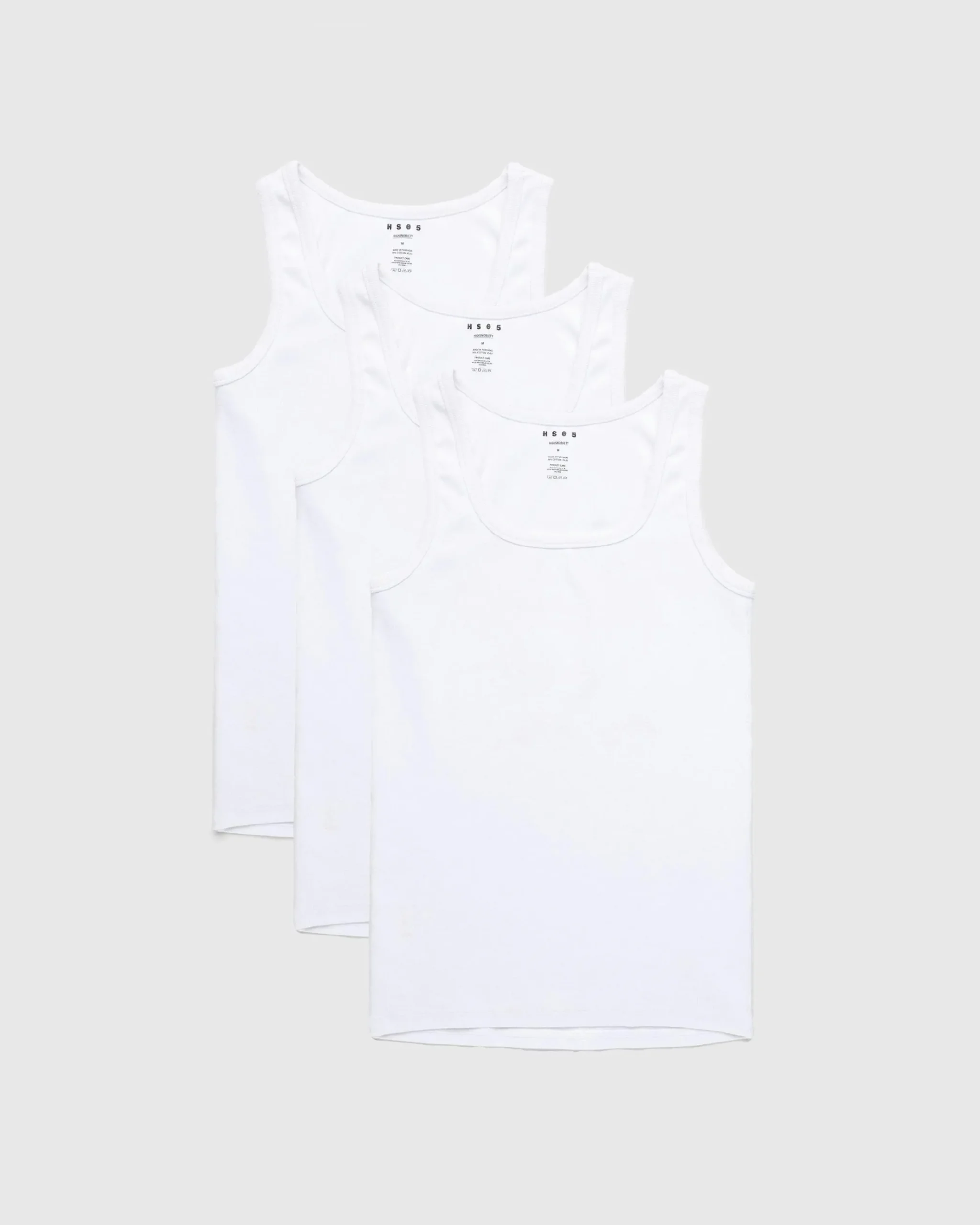 Hot Highsnobiety HS05 3 Pack Heavyweight Tank Top white