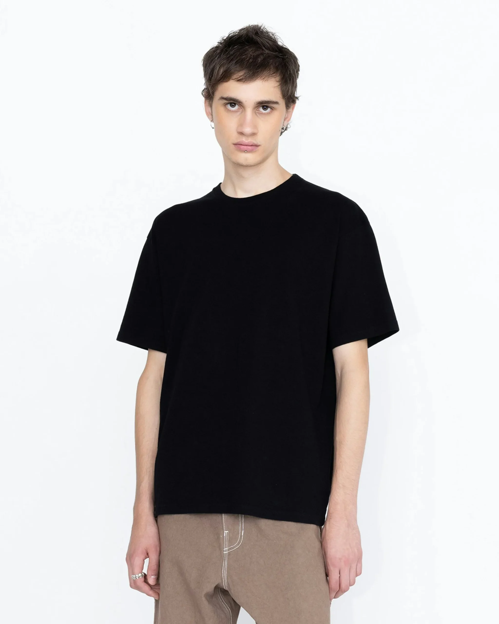 New Highsnobiety HS05 3 Pack T-Shirts black