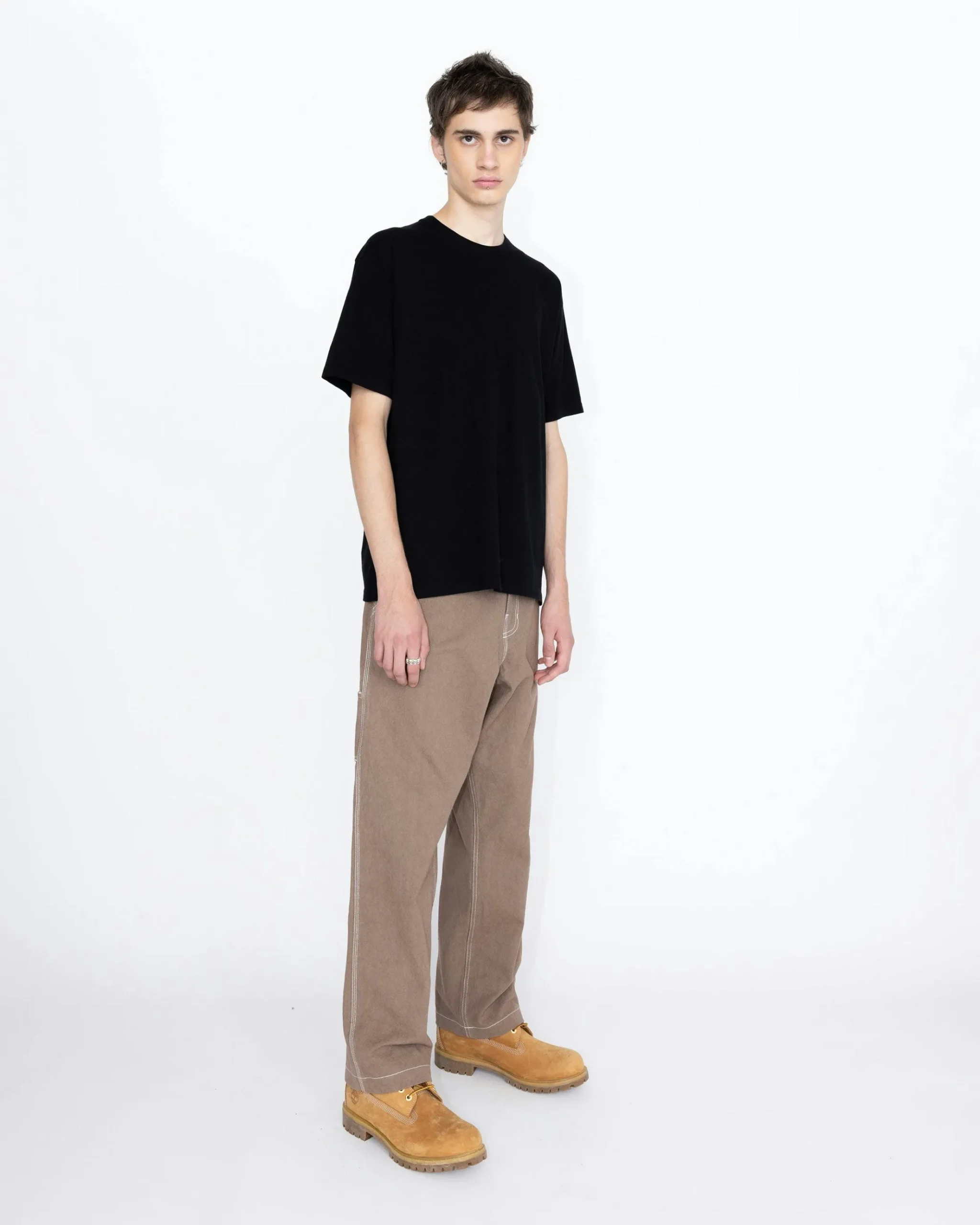 New Highsnobiety HS05 3 Pack T-Shirts black