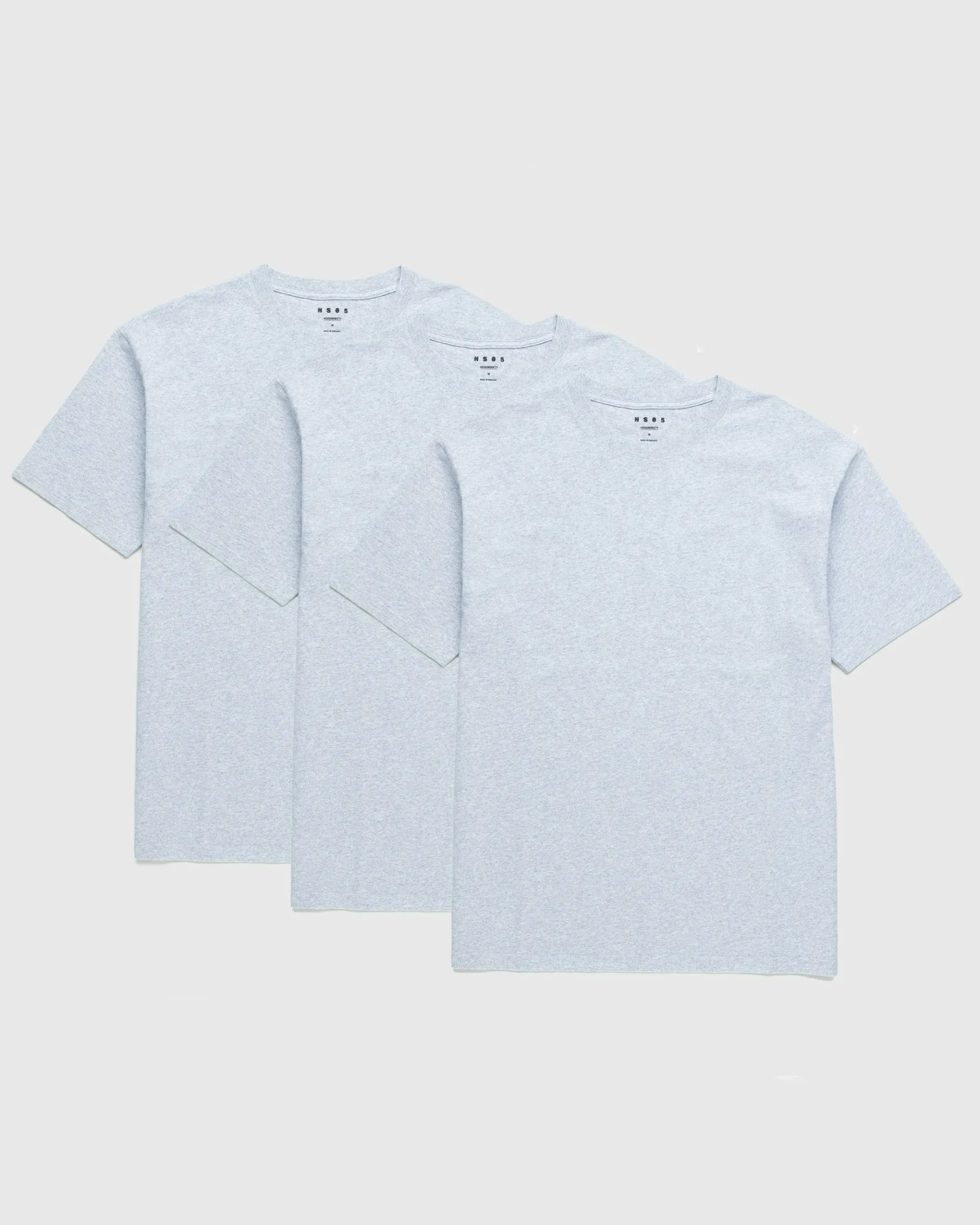 Best Highsnobiety HS05 3 Pack T-Shirts grey