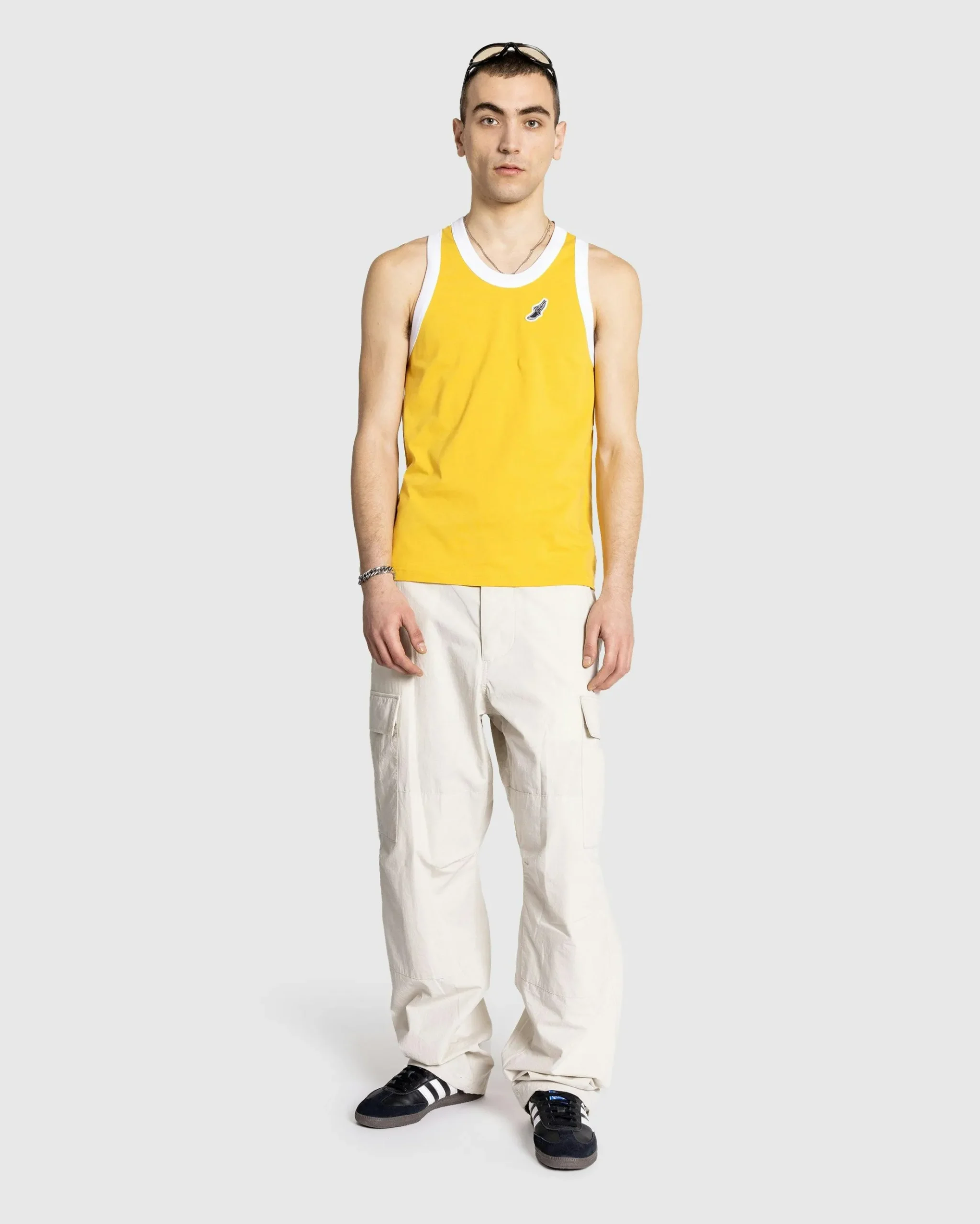 Online Wales Bonner Abebe Tank Top turmeric