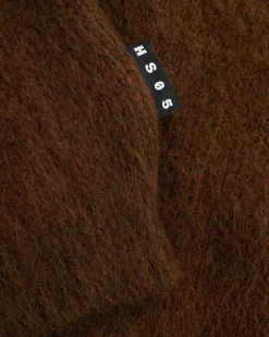 Store Highsnobiety HS05 Alpaca Abstract Wave Sweater Brown/Red unavailable