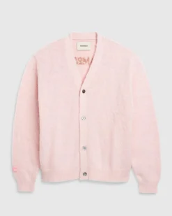Outlet Sant Ambroeus Alpaca Cardigan Pink lightpink