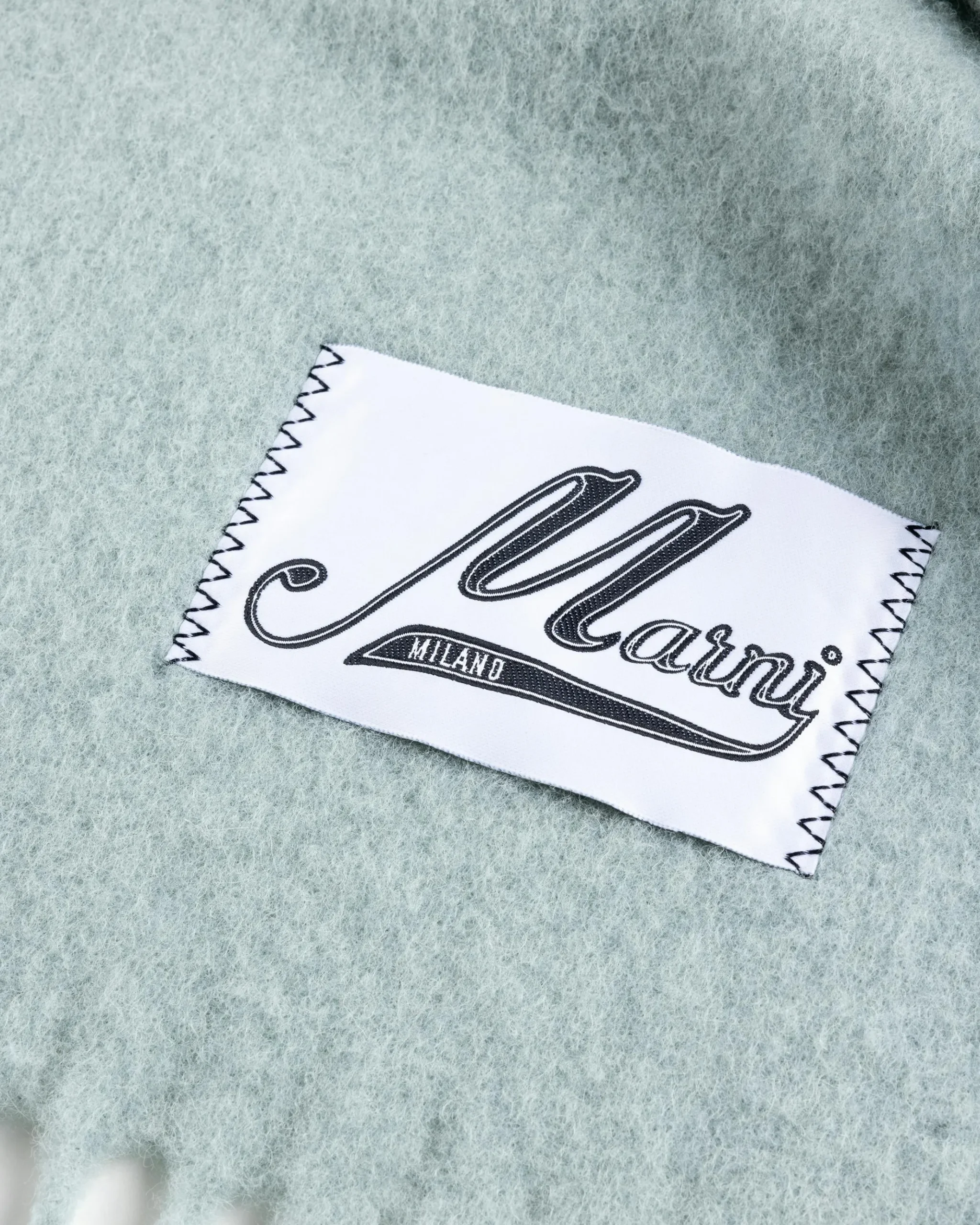 Outlet Marni Alpaca Scarf linden