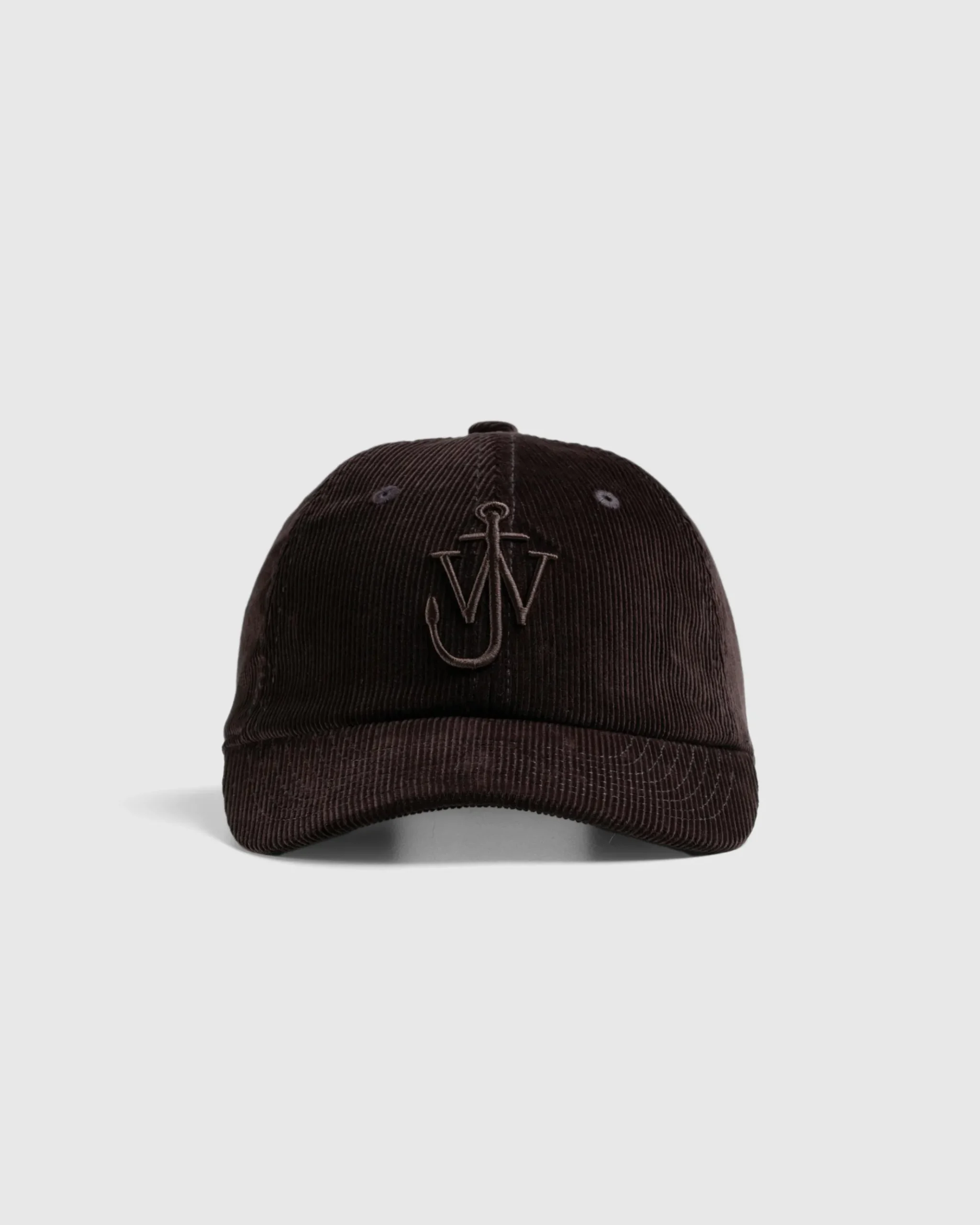 Clearance J.W. Anderson Anchor Logo Baseball Cap Dark Brown darkbrown