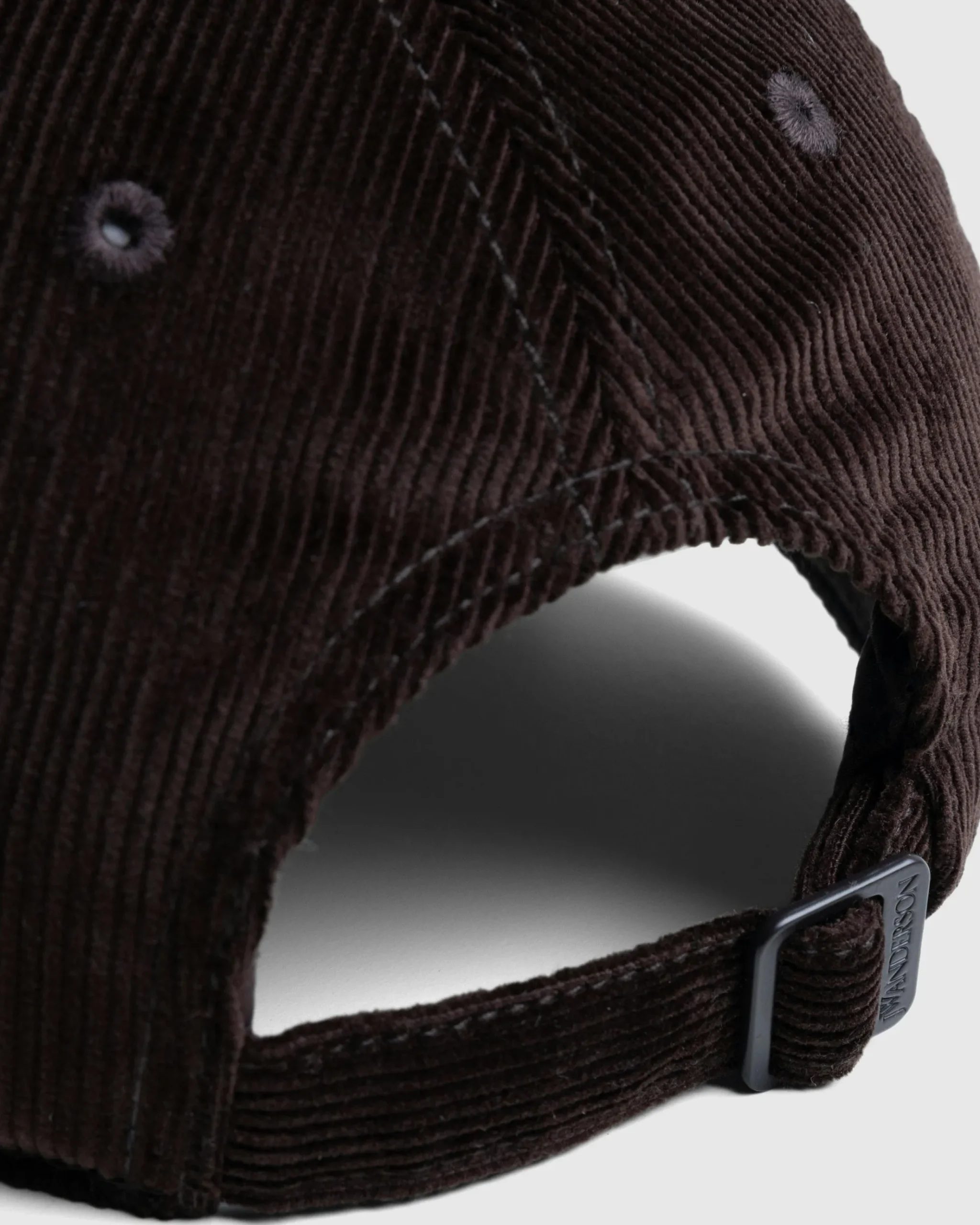 Clearance J.W. Anderson Anchor Logo Baseball Cap Dark Brown darkbrown