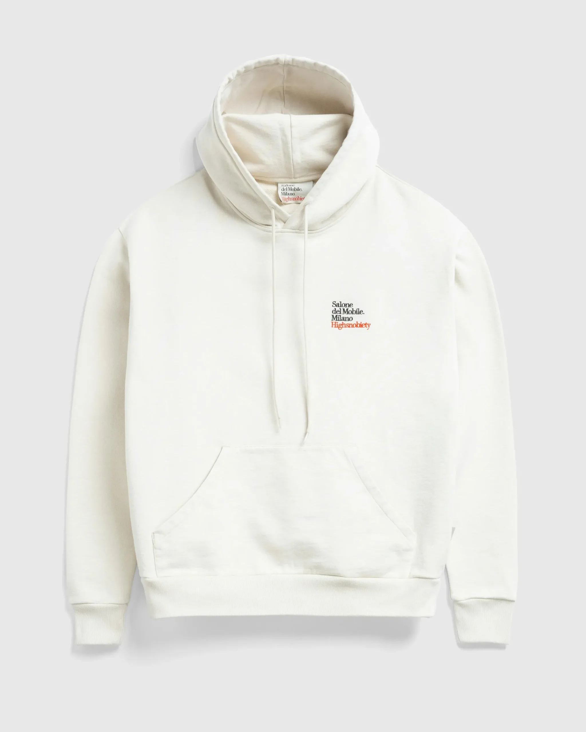 Shop Highsnobiety Archival Hoodie Eggshell beige