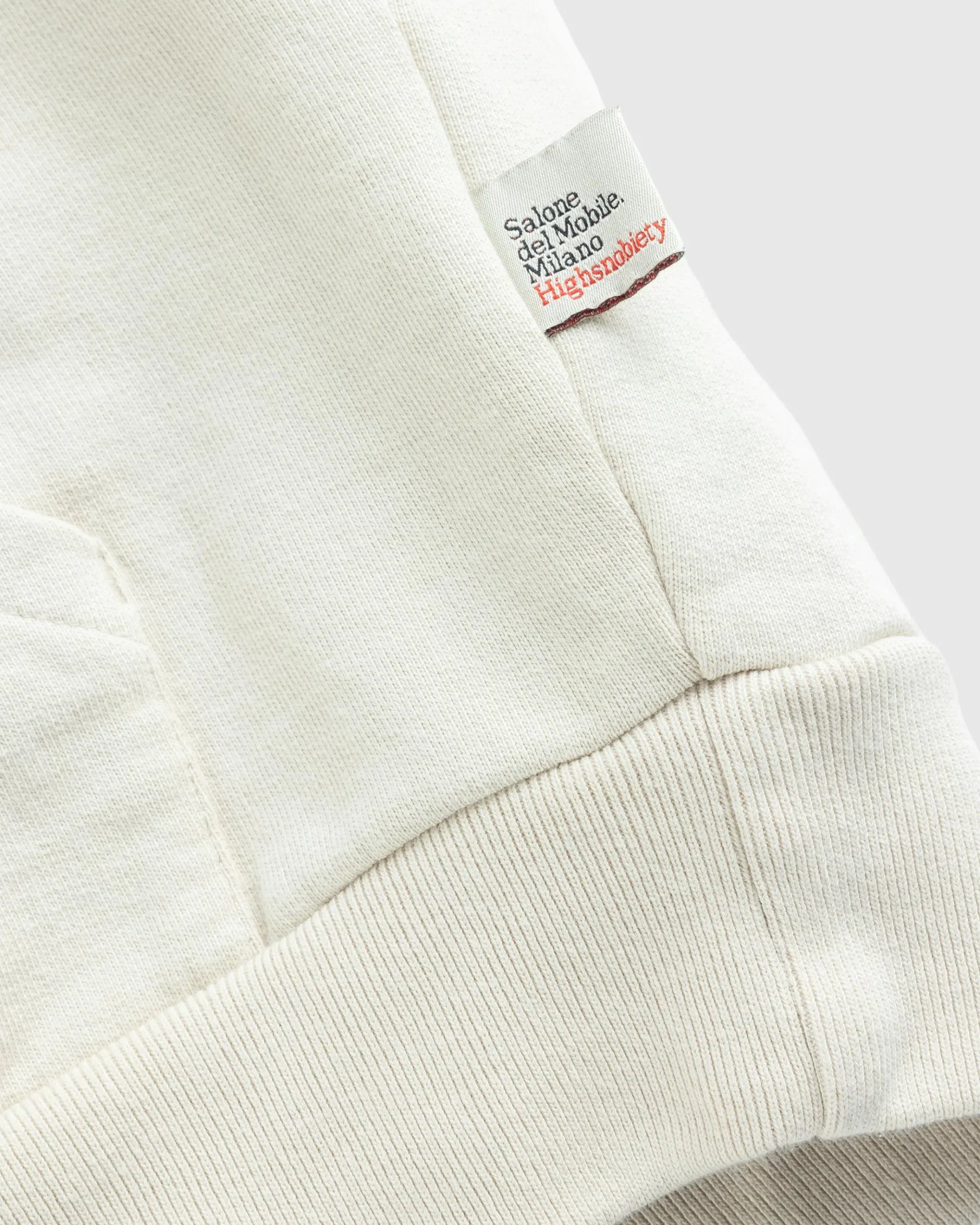 Shop Highsnobiety Archival Hoodie Eggshell beige