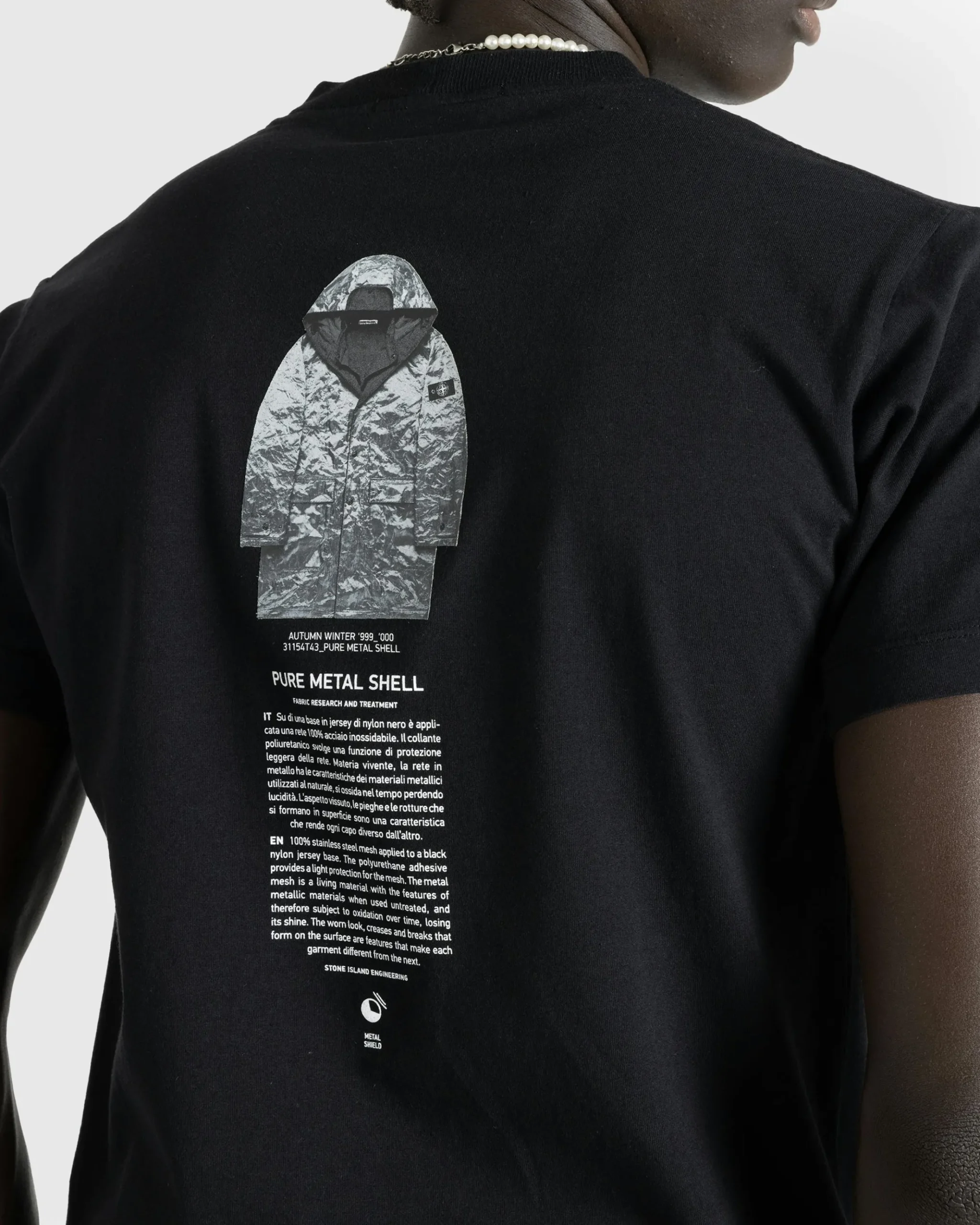 Hot Stone Island Archivio T-Shirt black