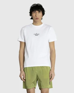 Shop Stone Island Archivio T-Shirt white