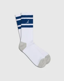 Discount Happy Socks Athletic Socks /Blue white