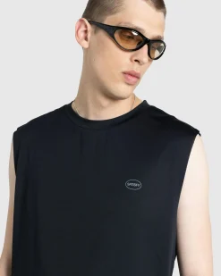 Cheap Satisfy AuraLite Muscle Tee black