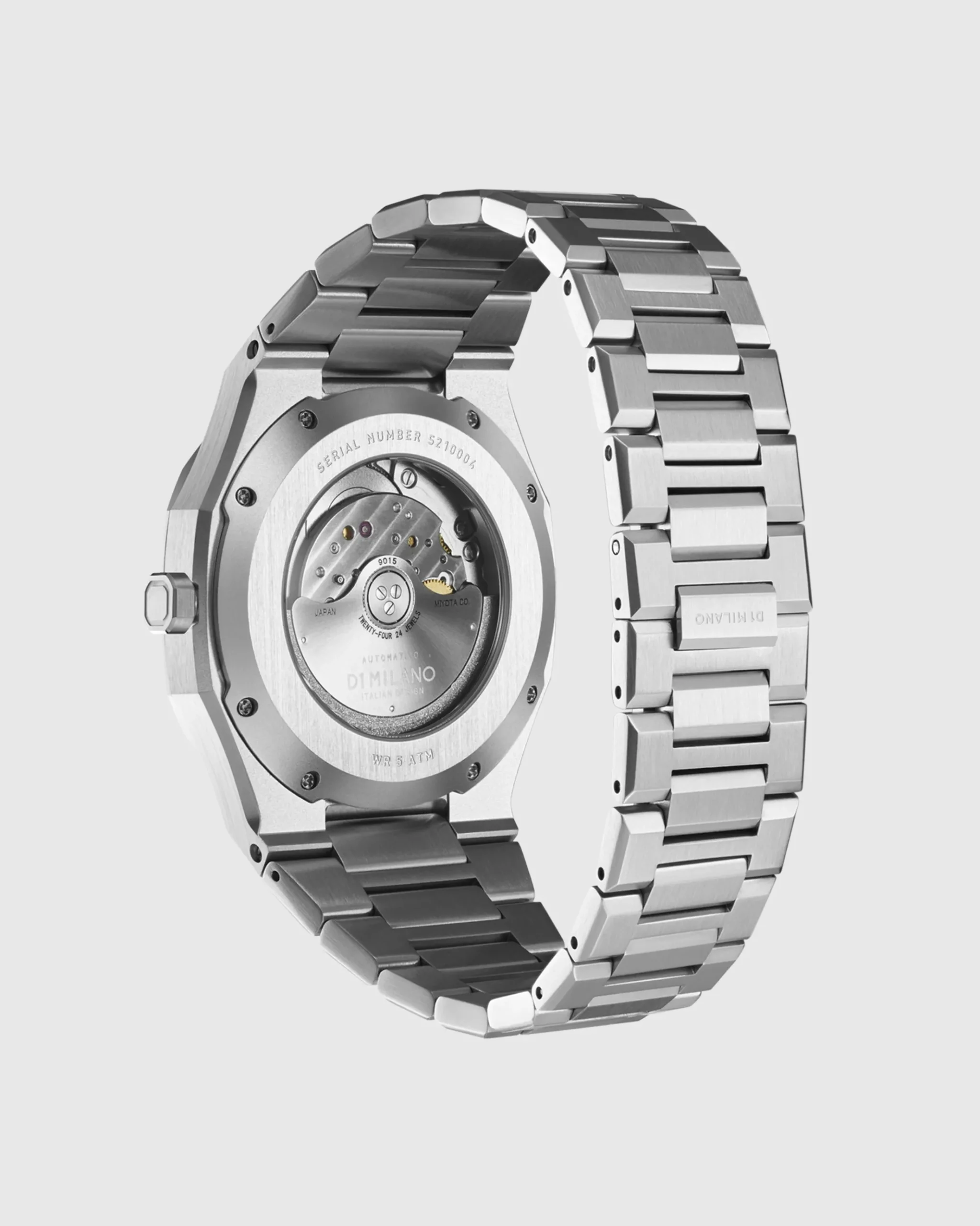 Best D1 Milano Automatic Bracelet 41.5mm black