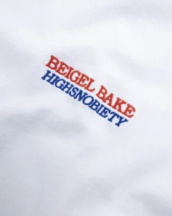 Discount Beigel Bake Bagel T-Shirt white