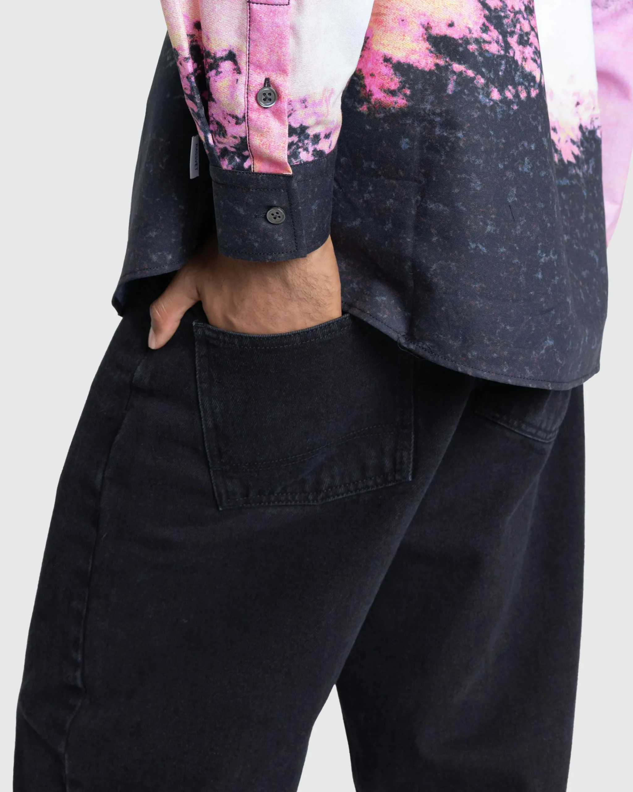 Store Rassvet Baggy Denim Pants Woven black