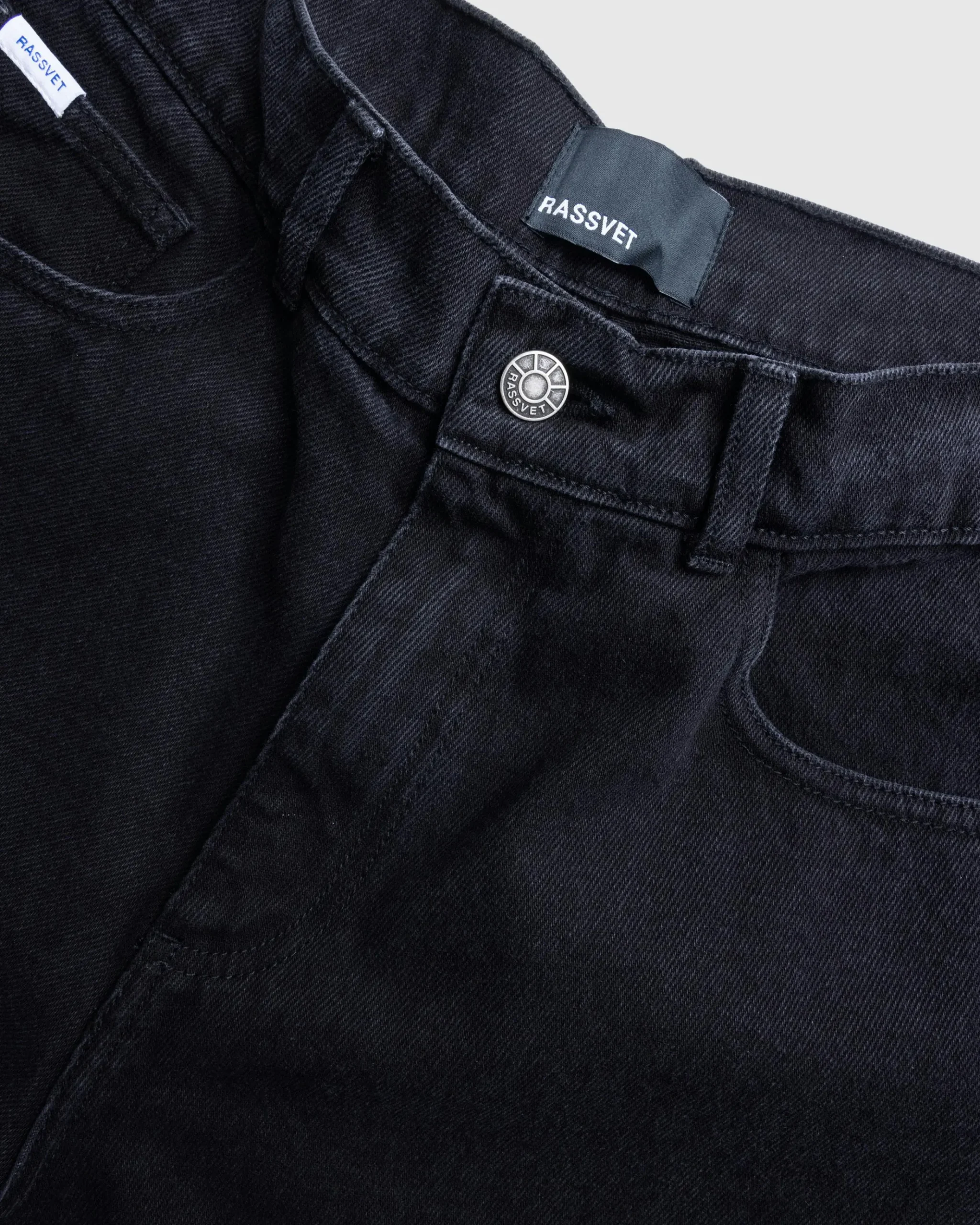 Store Rassvet Baggy Denim Pants Woven black