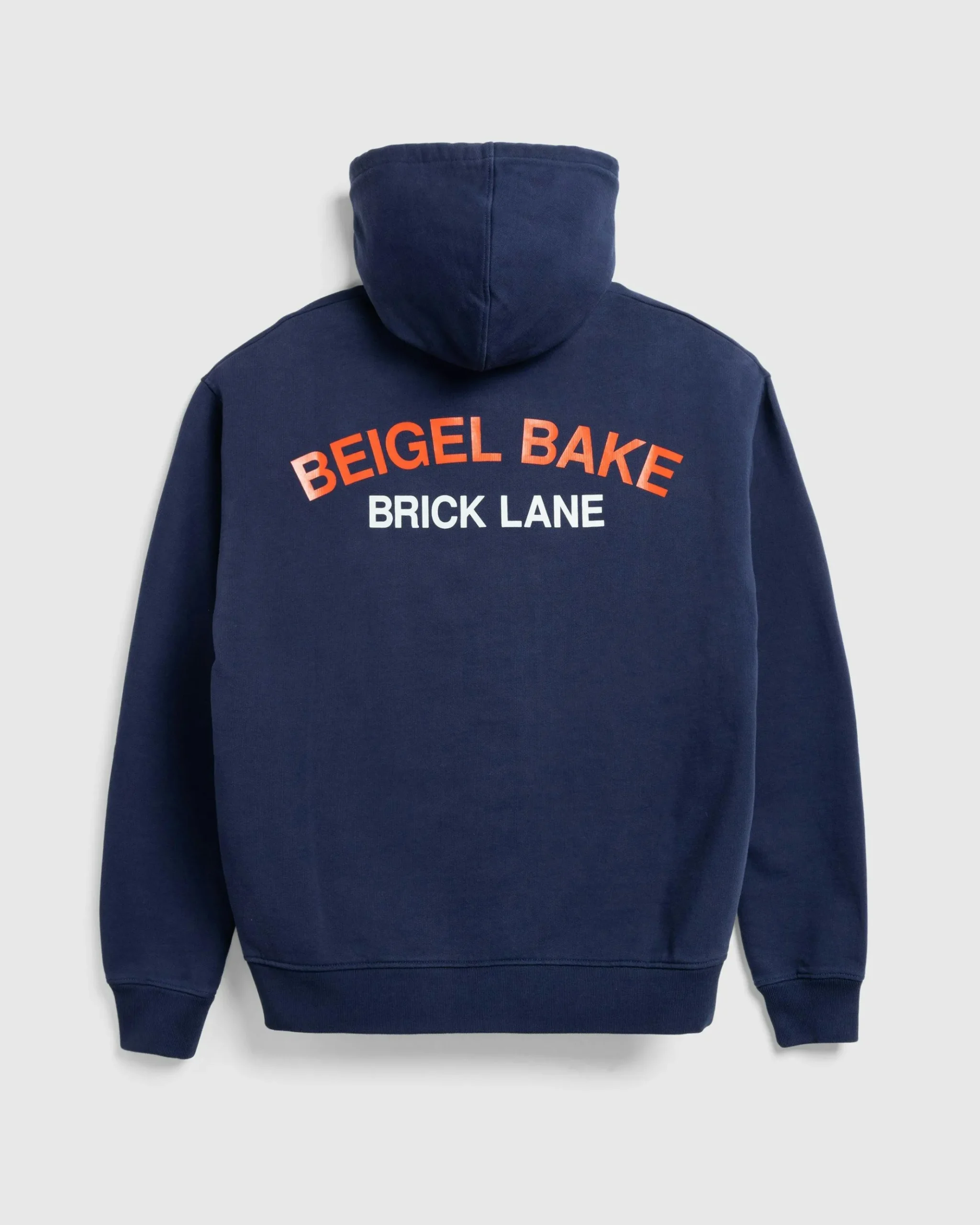 Hot Beigel Bake Baker Hoodie navy