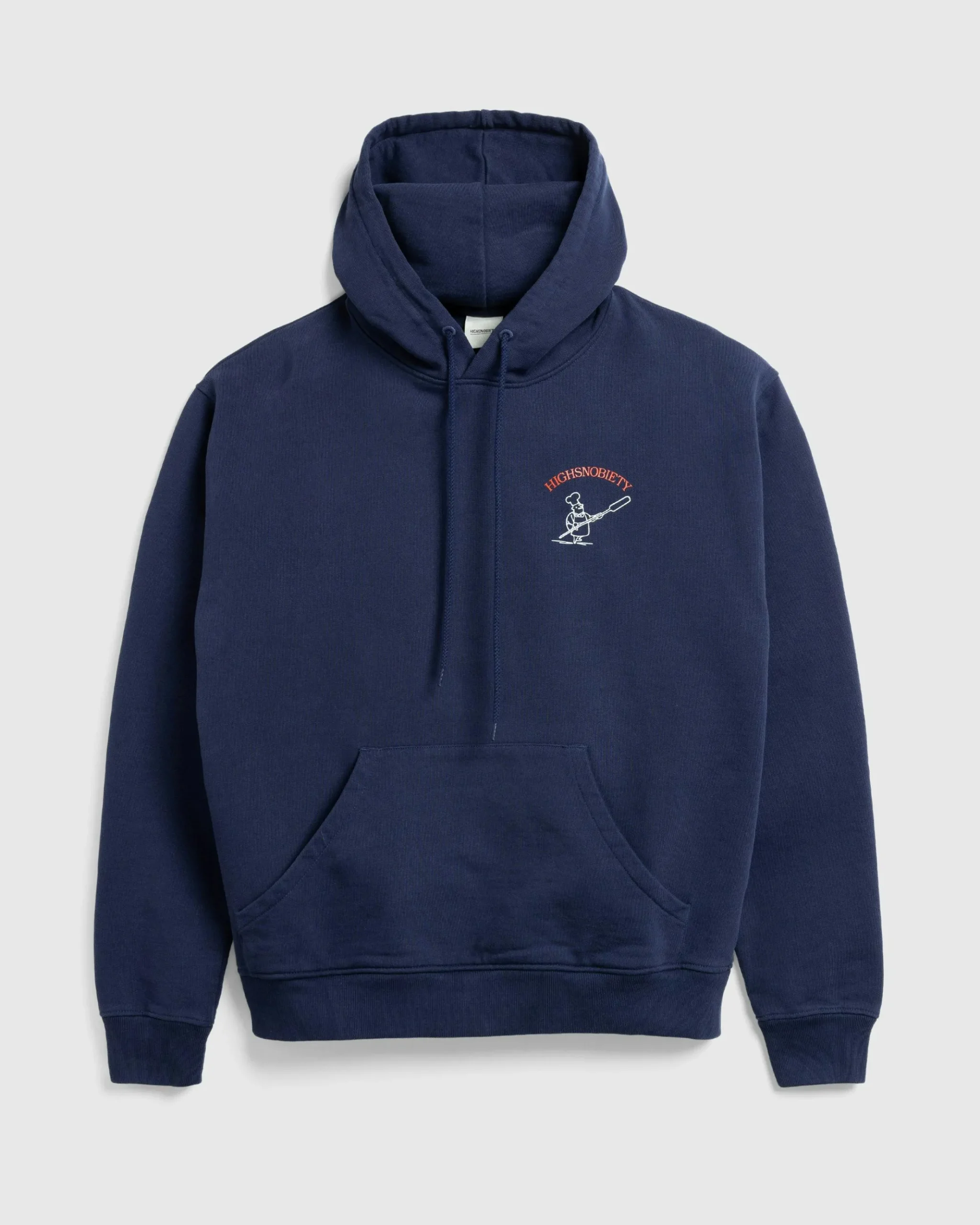 Hot Beigel Bake Baker Hoodie navy