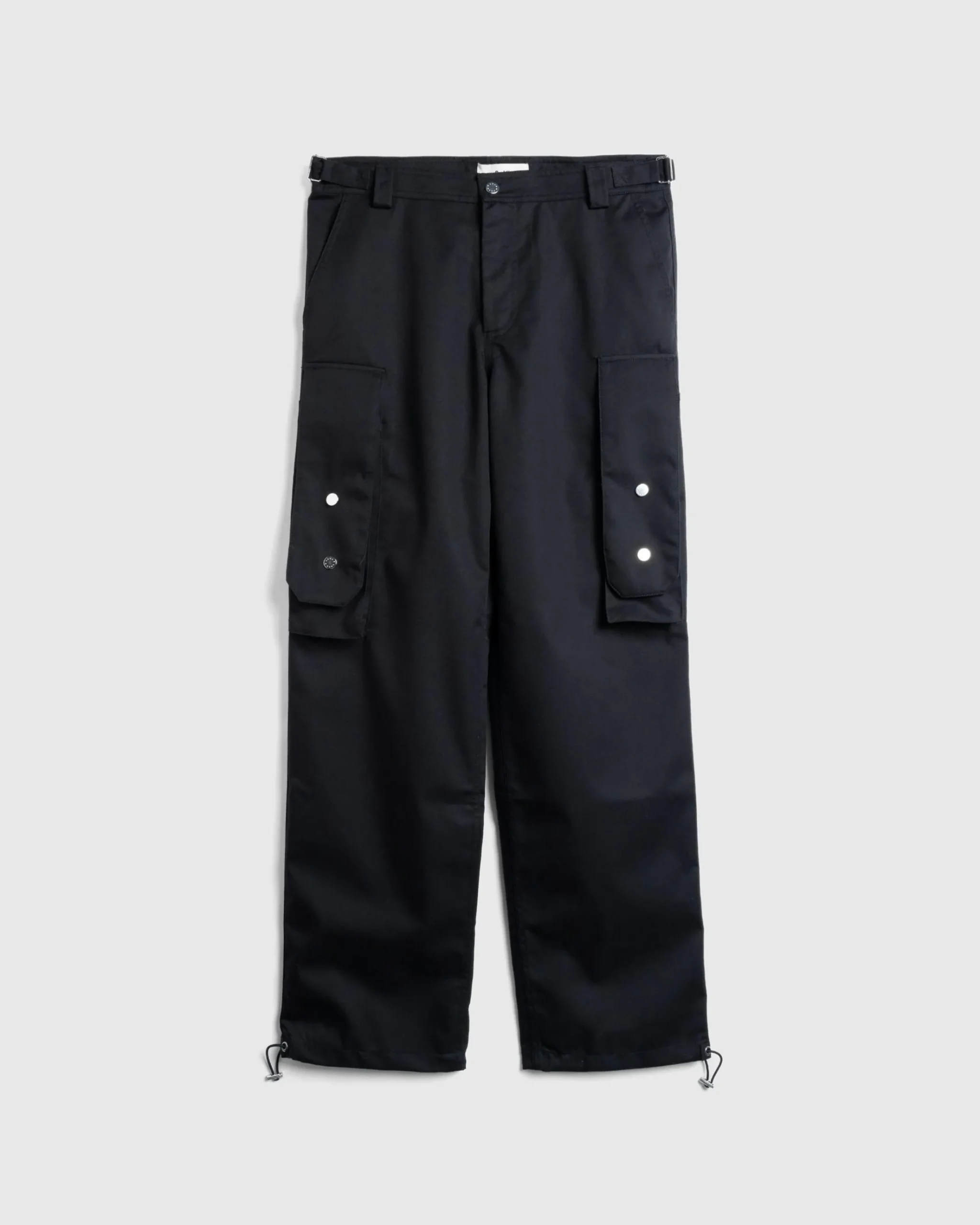 Sale GmbH Baltasar Cotton Twill Mix Trousers black