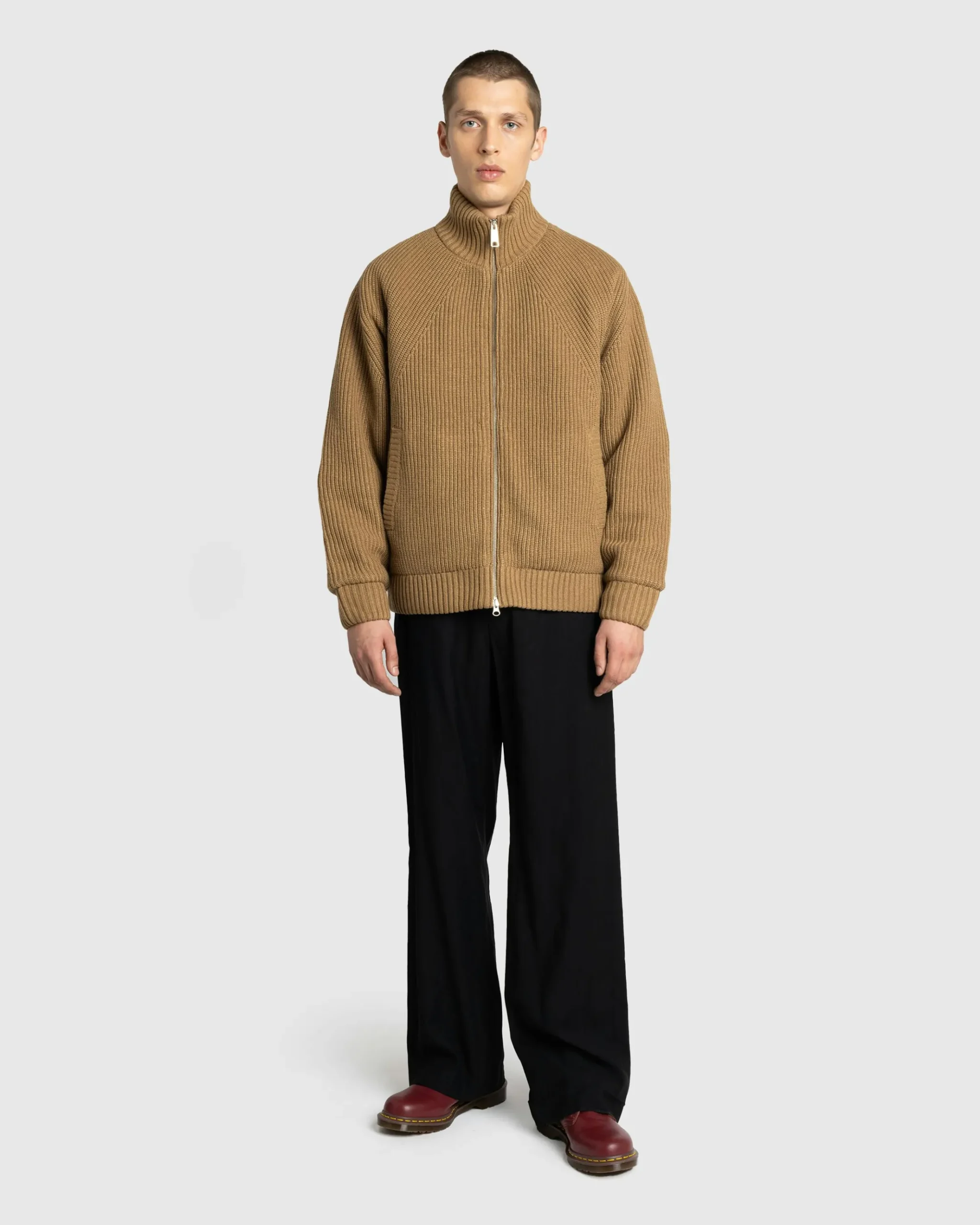Best Sale Carhartt WIP Banley Sweater Jacket peanut