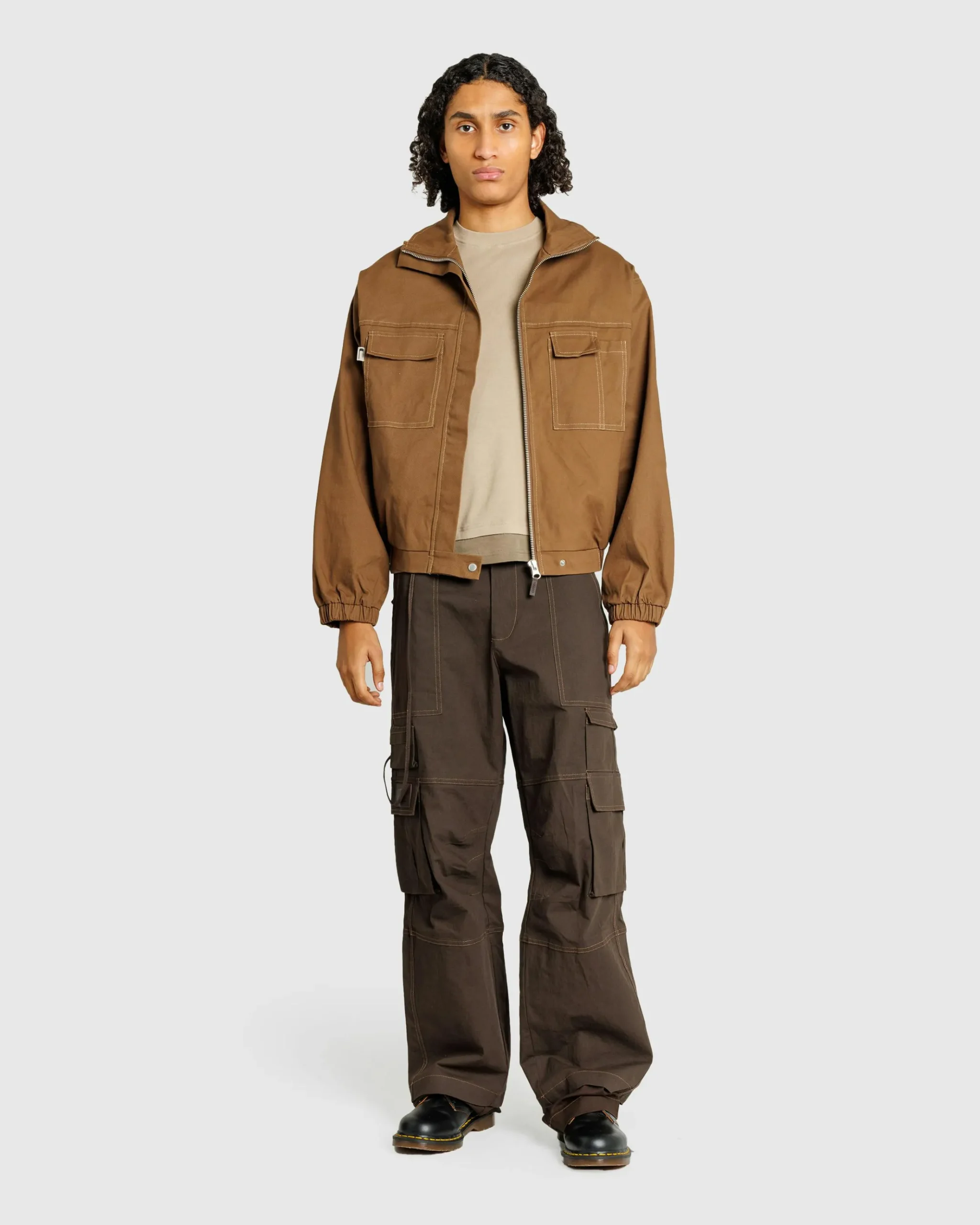 Clearance Carrer Barrau Padded Jacket brown
