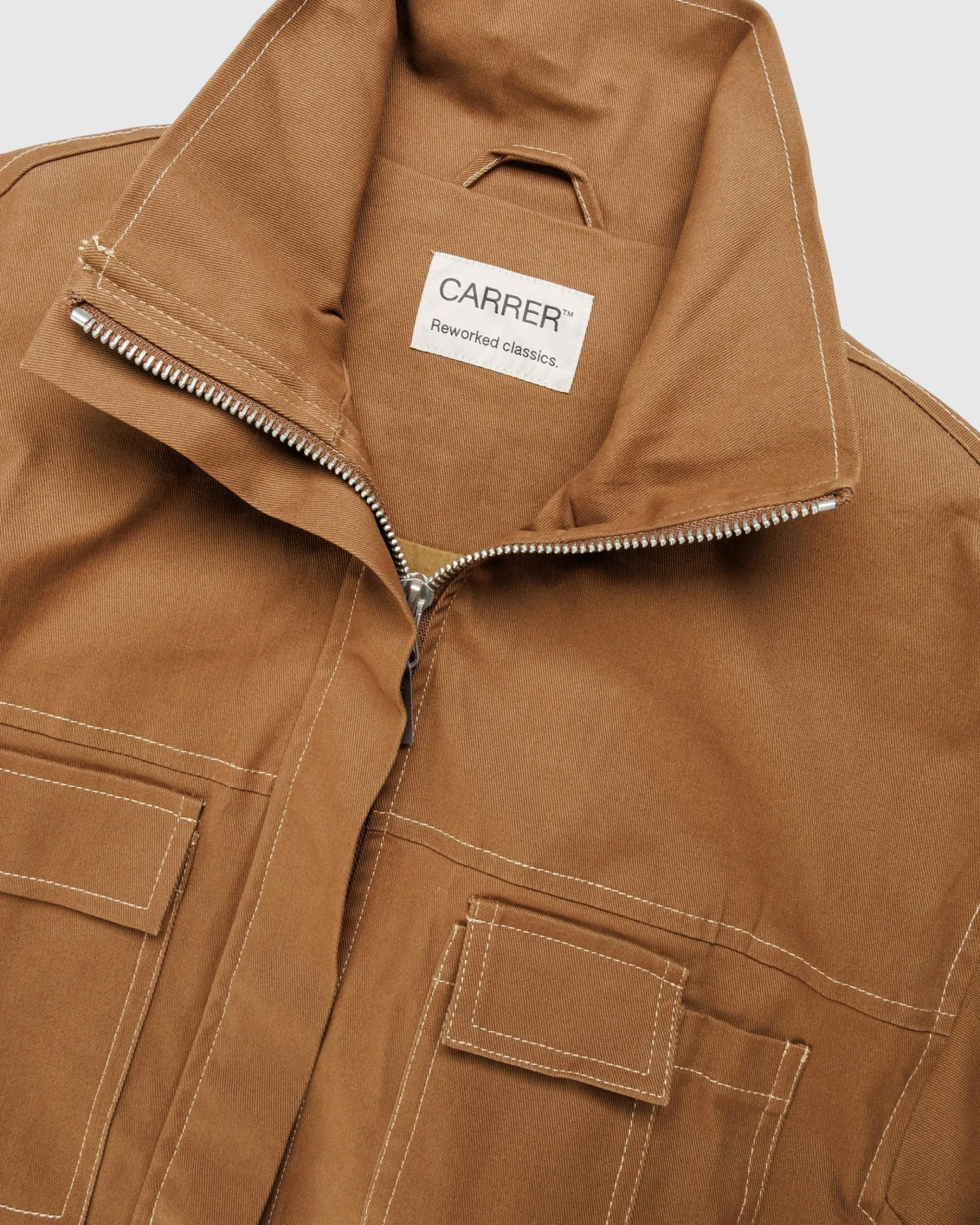 Clearance Carrer Barrau Padded Jacket brown