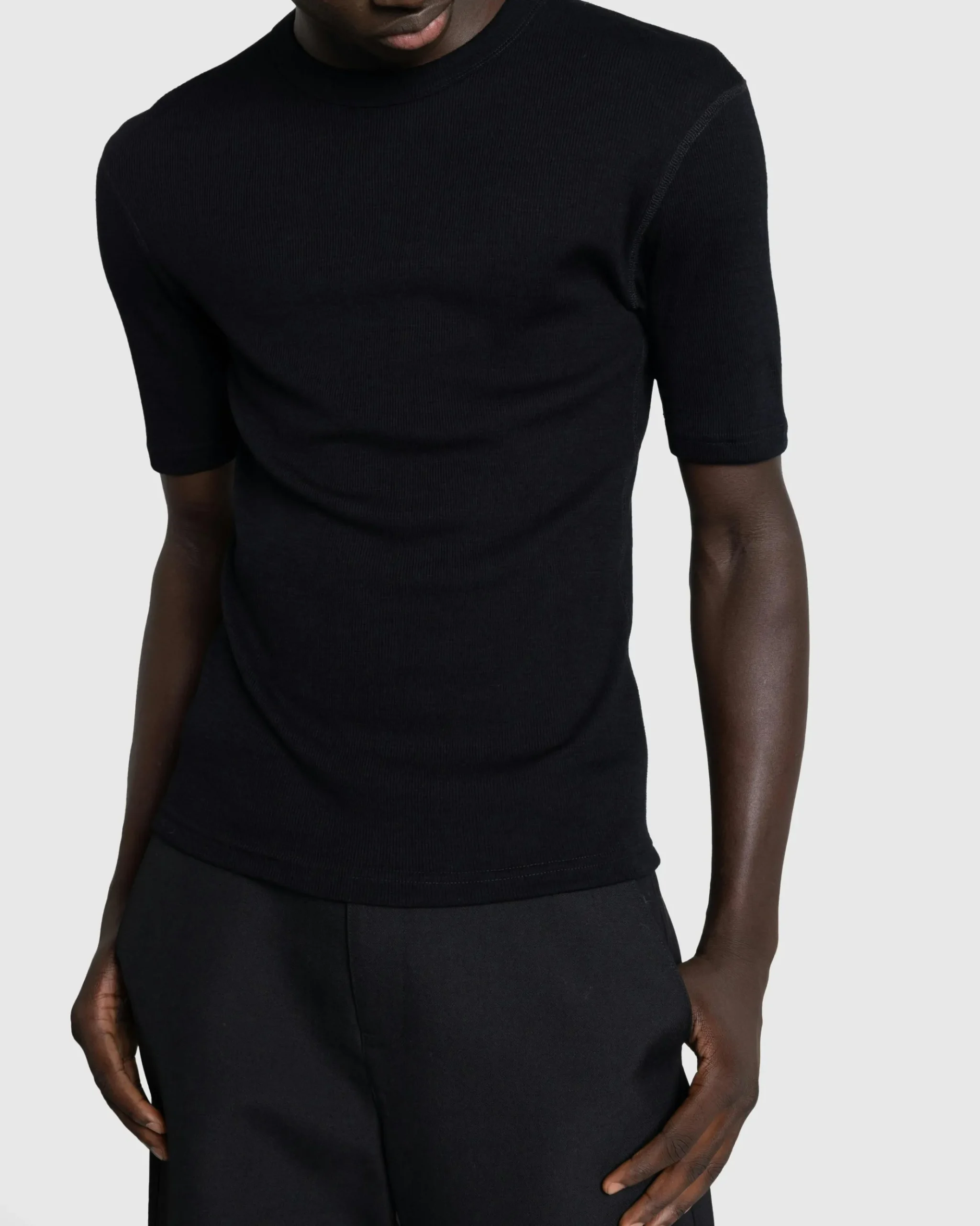 Shop Berner Kühl Base Tee Army Wool black