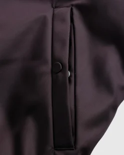 Store Meta Campania Collective Bastien Nylon Cropped Bomber Dark Chocolate Brown darkchocolatebrown