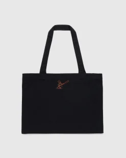New Highsnobiety Beigel Bake Tote Bag black