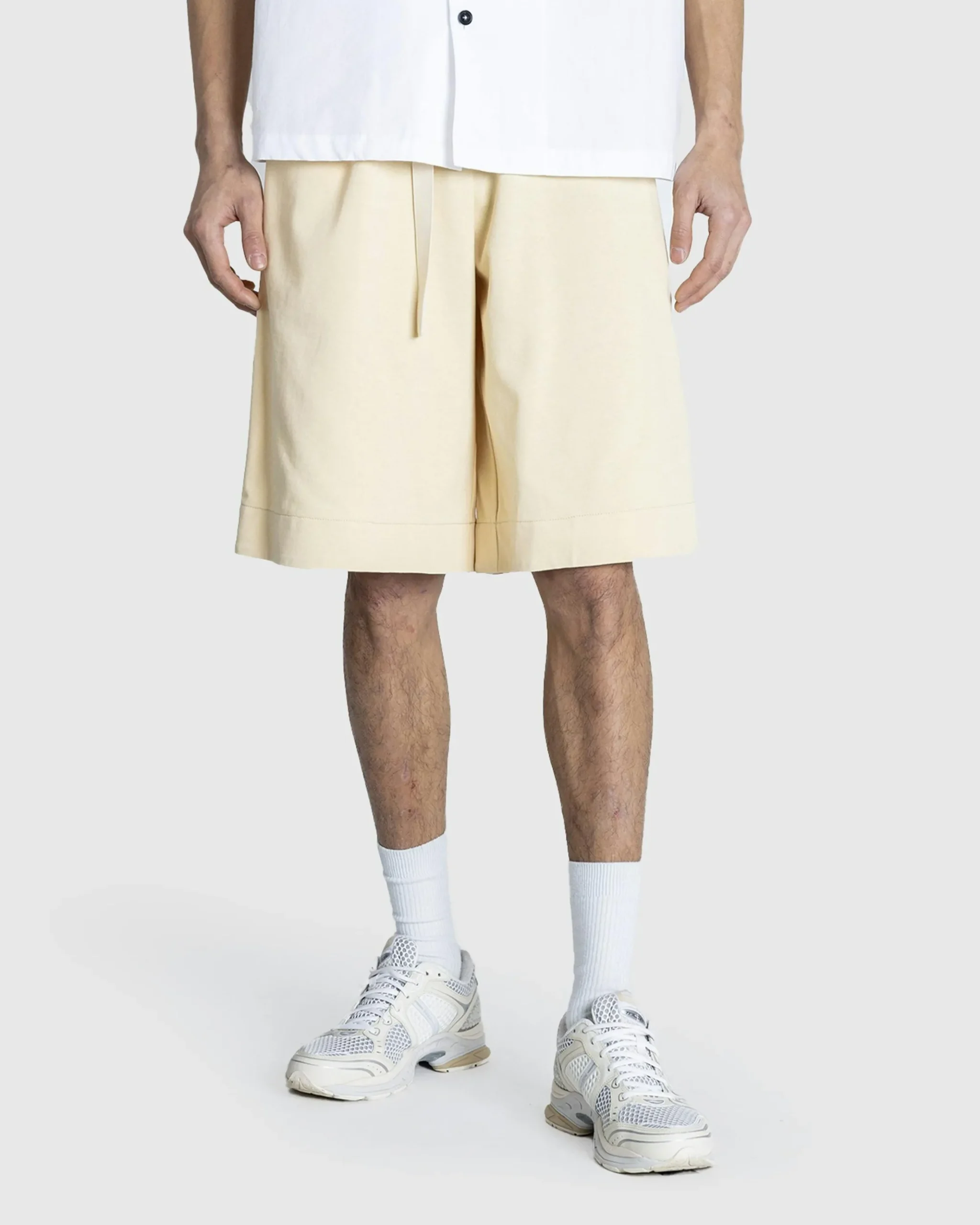 Fashion Jil Sander Belted Shorts agate