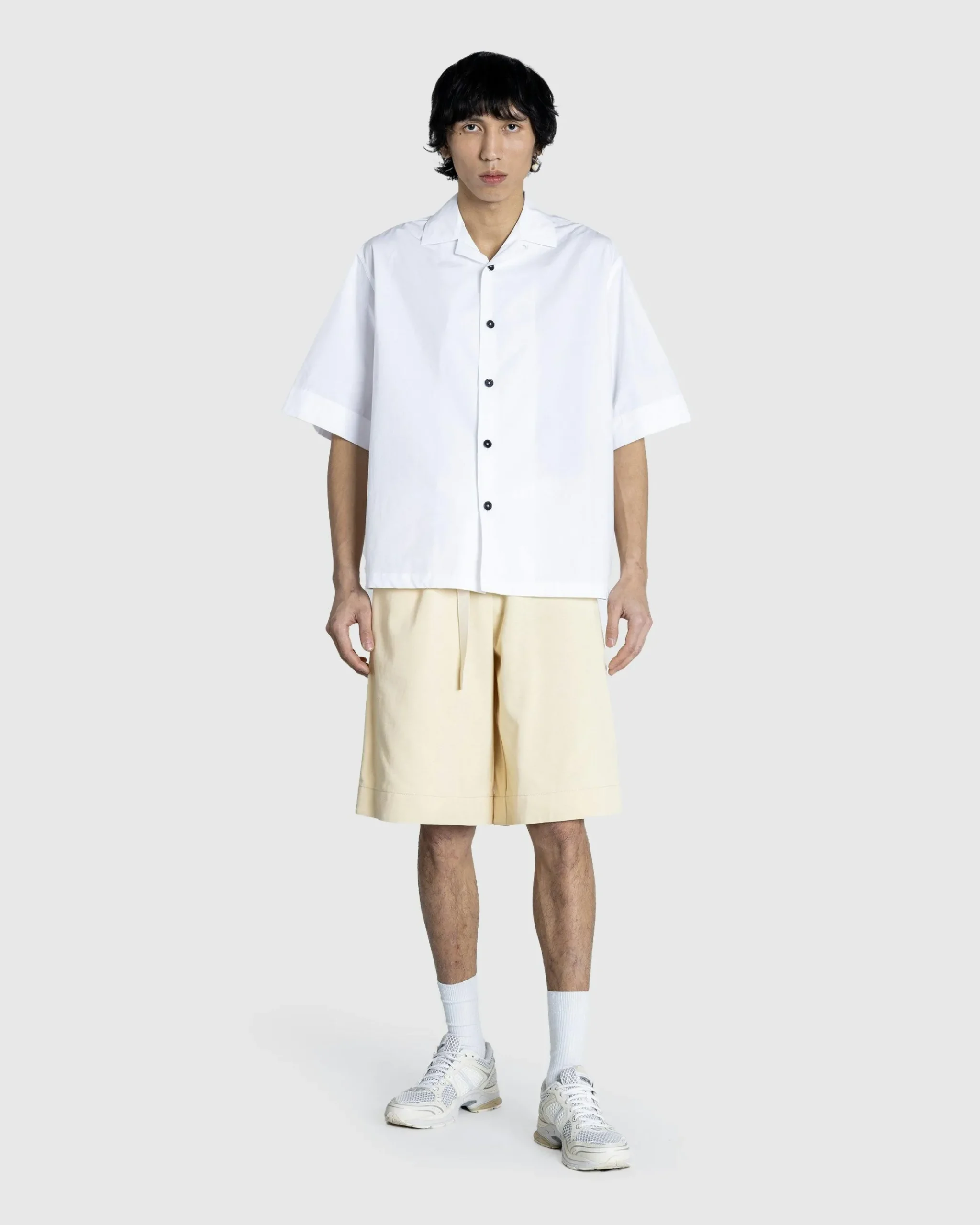 Fashion Jil Sander Belted Shorts agate