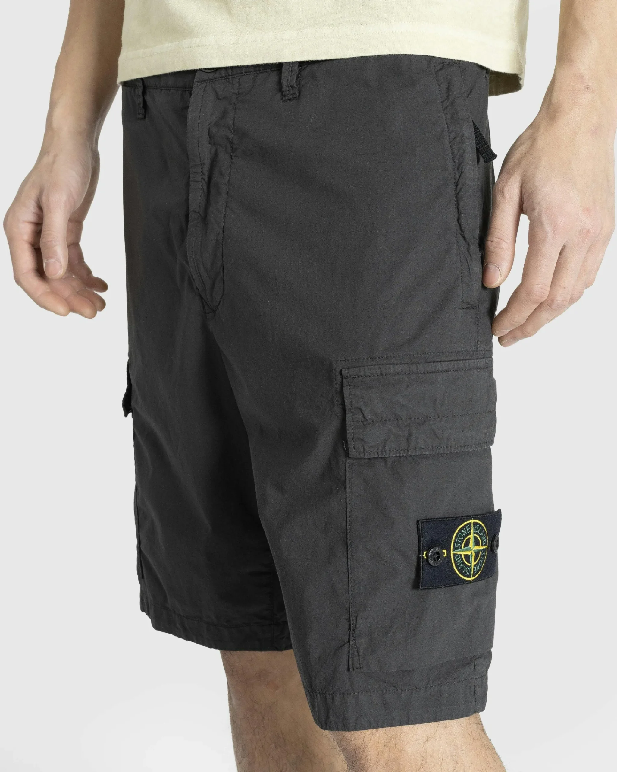 Clearance Stone Island Bermuda Shorts charcoal
