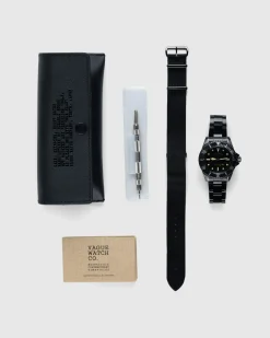 Best Vague Watch Co. Sub Steel black