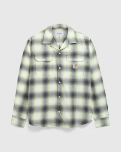 Flash Sale Carhartt WIP Blanchard Check Shirt Arctic Lime blanchardcheck,arcticlime