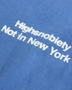 Outlet Highsnobiety Blur Long-Sleeve T-Shirt blue