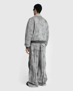 Shop Acne Studios Bomber Jacket Mid Grey midgrey
