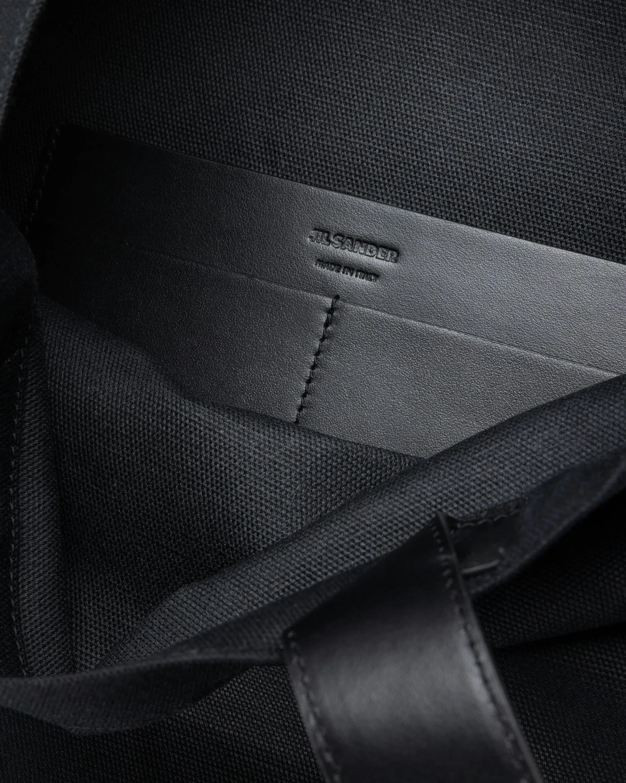 Shop Jil Sander Book Tote Medium black