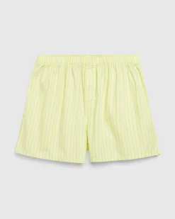 Cheap Tekla Boxer Shorts Light Moss Stripes lightmossstripes