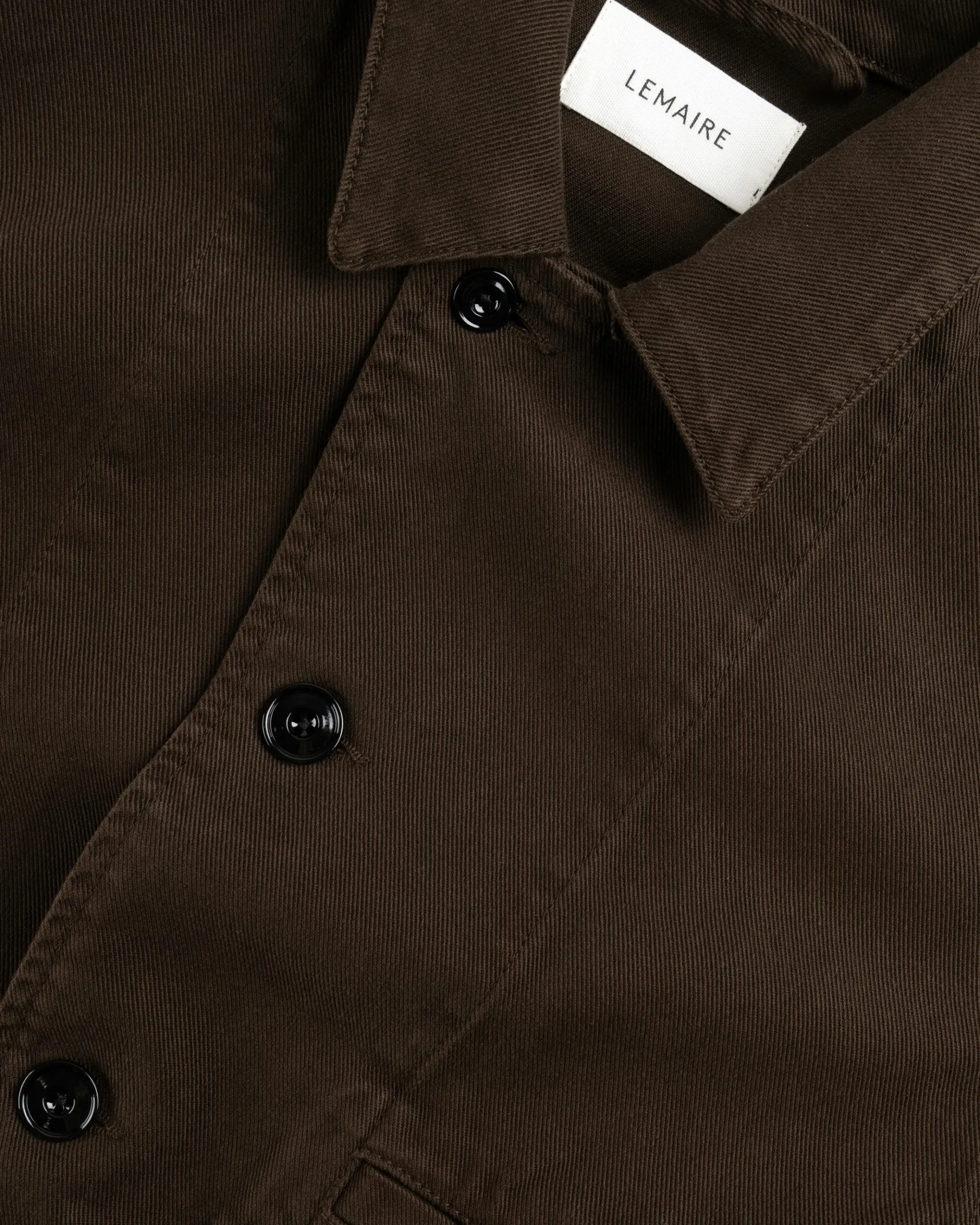 Store Lemaire Boxy Jacket espresso