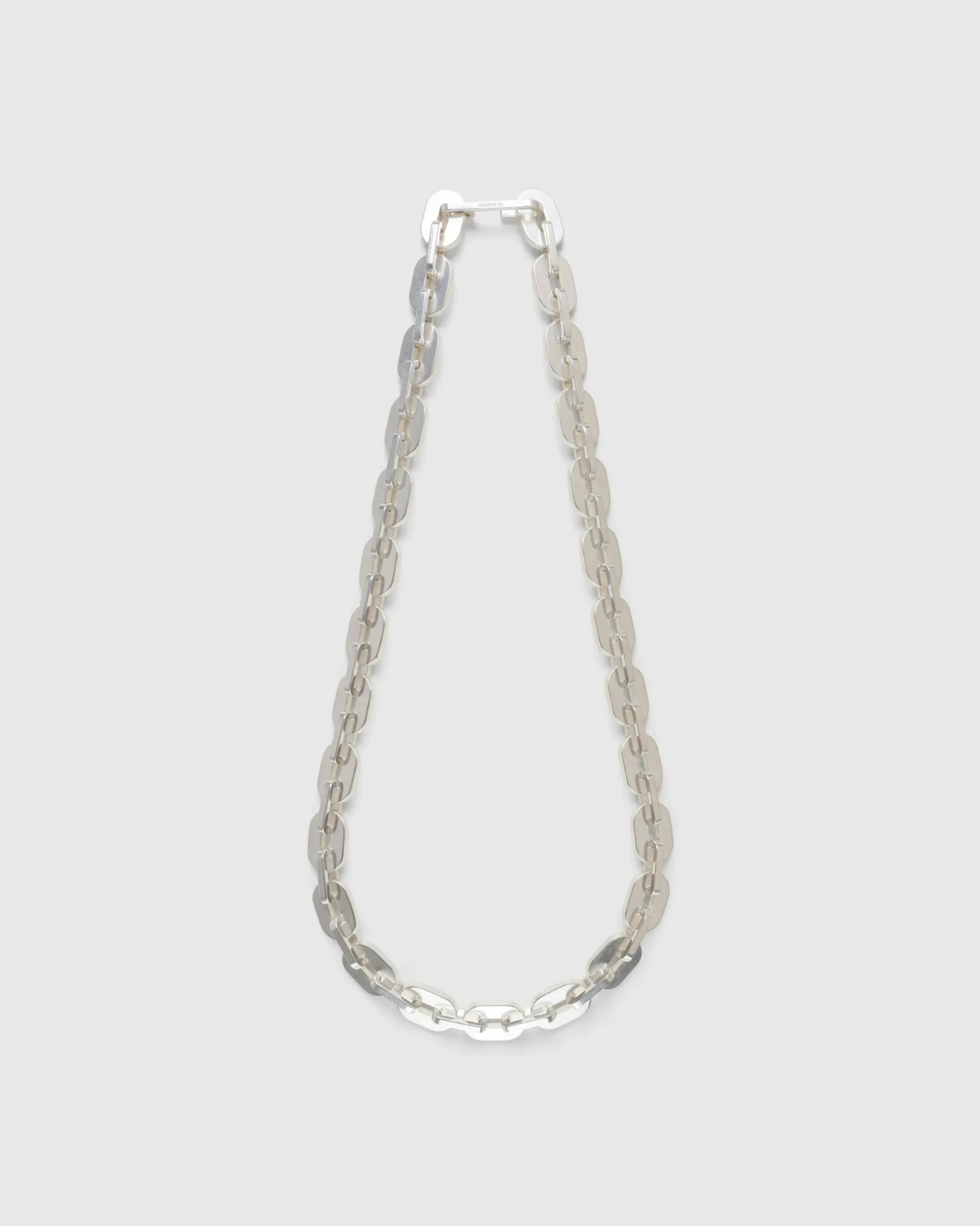 Hot Jil Sander Brass Chain Necklace silver