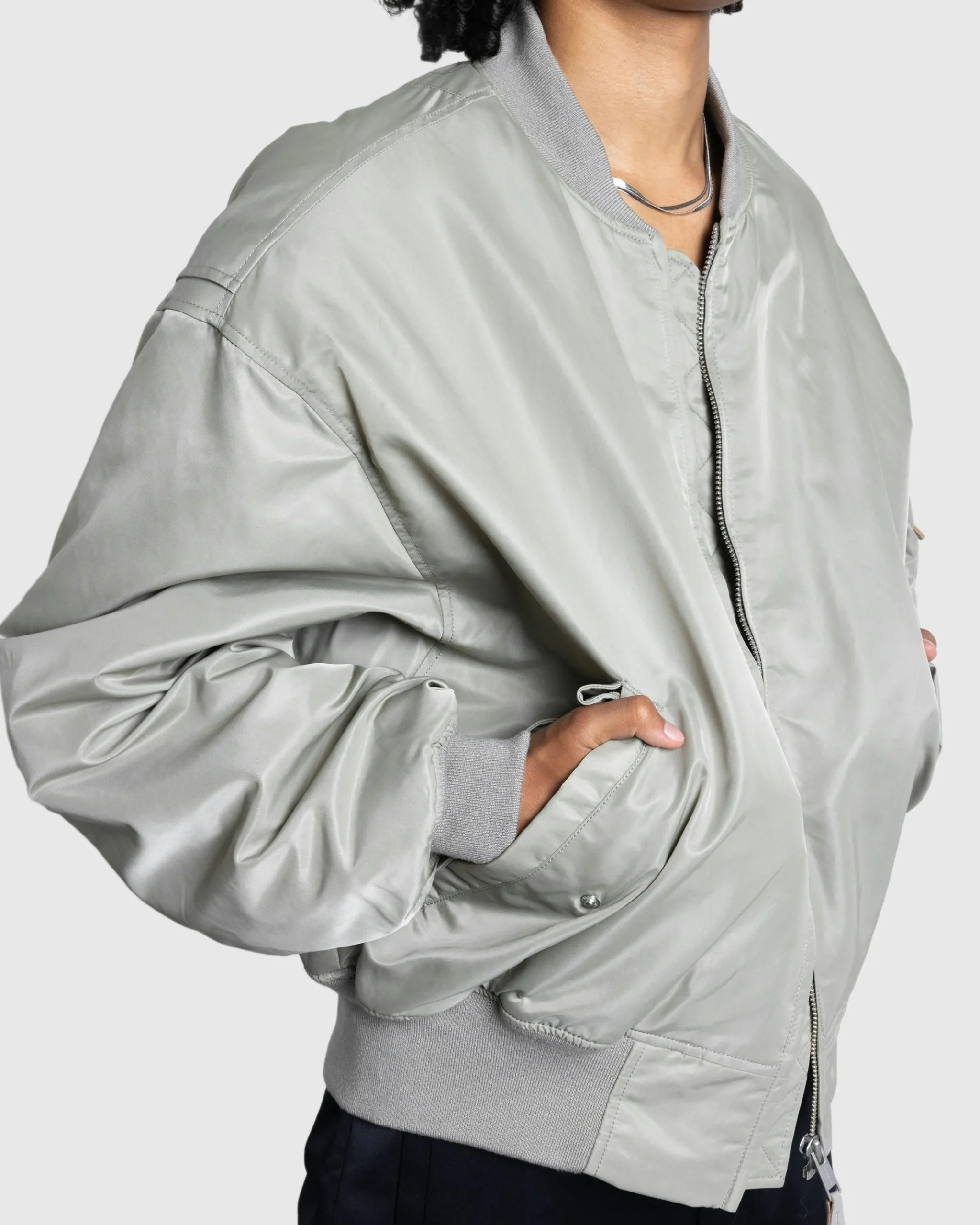 Discount Entire Studios Broad Bomber grey