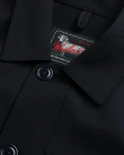 Online Woolrich Broken Twill Shirt navy