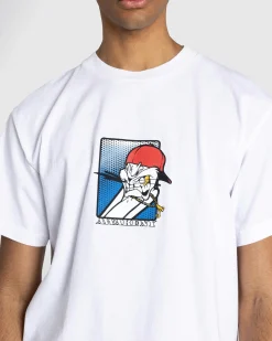 Outlet Awake NY Bunny Tee white