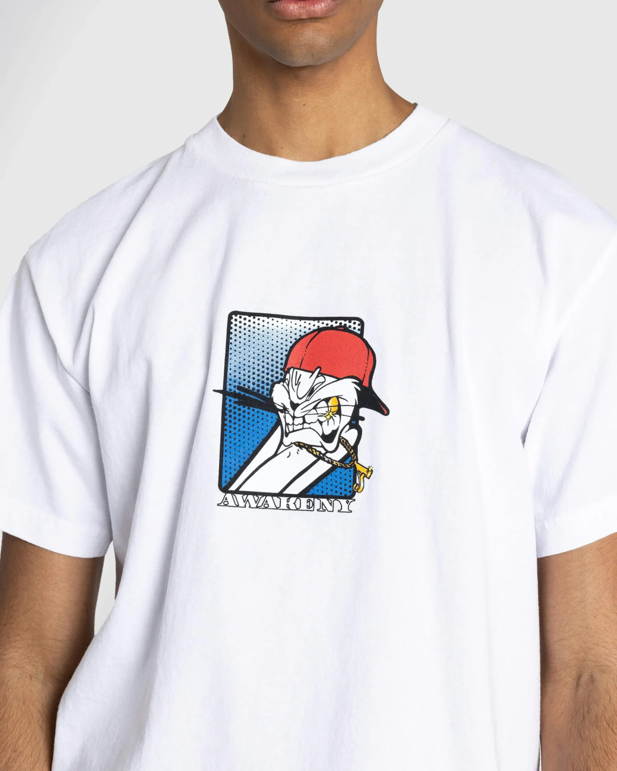 Outlet Awake NY Bunny Tee white