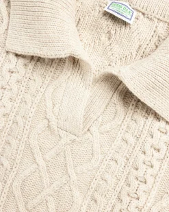 Online Guess USA Cable Knit Sweater Pearl White Multi pwmu