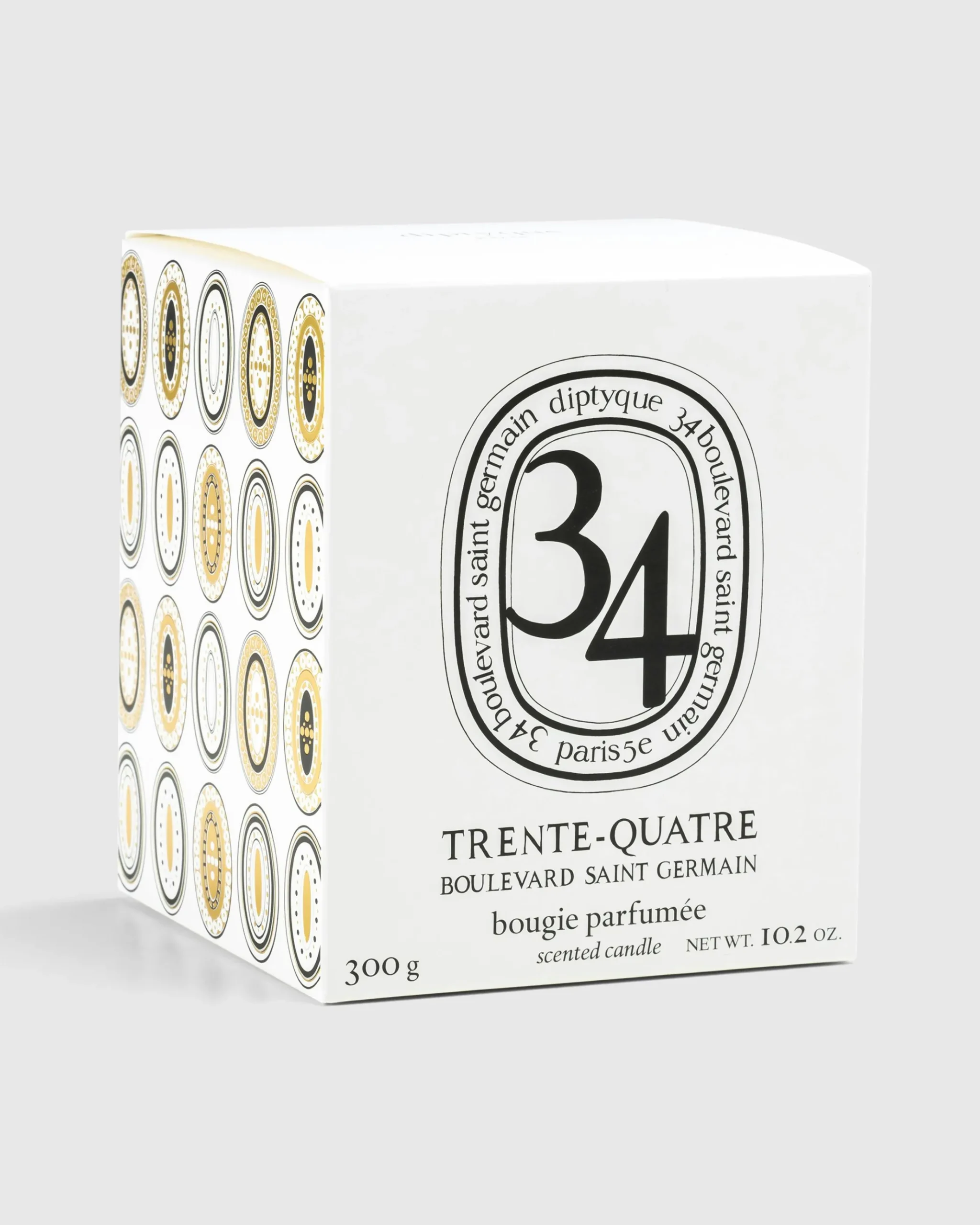 Shop Diptyque Candle 34 Boulevard Saint-Germain 300g clear