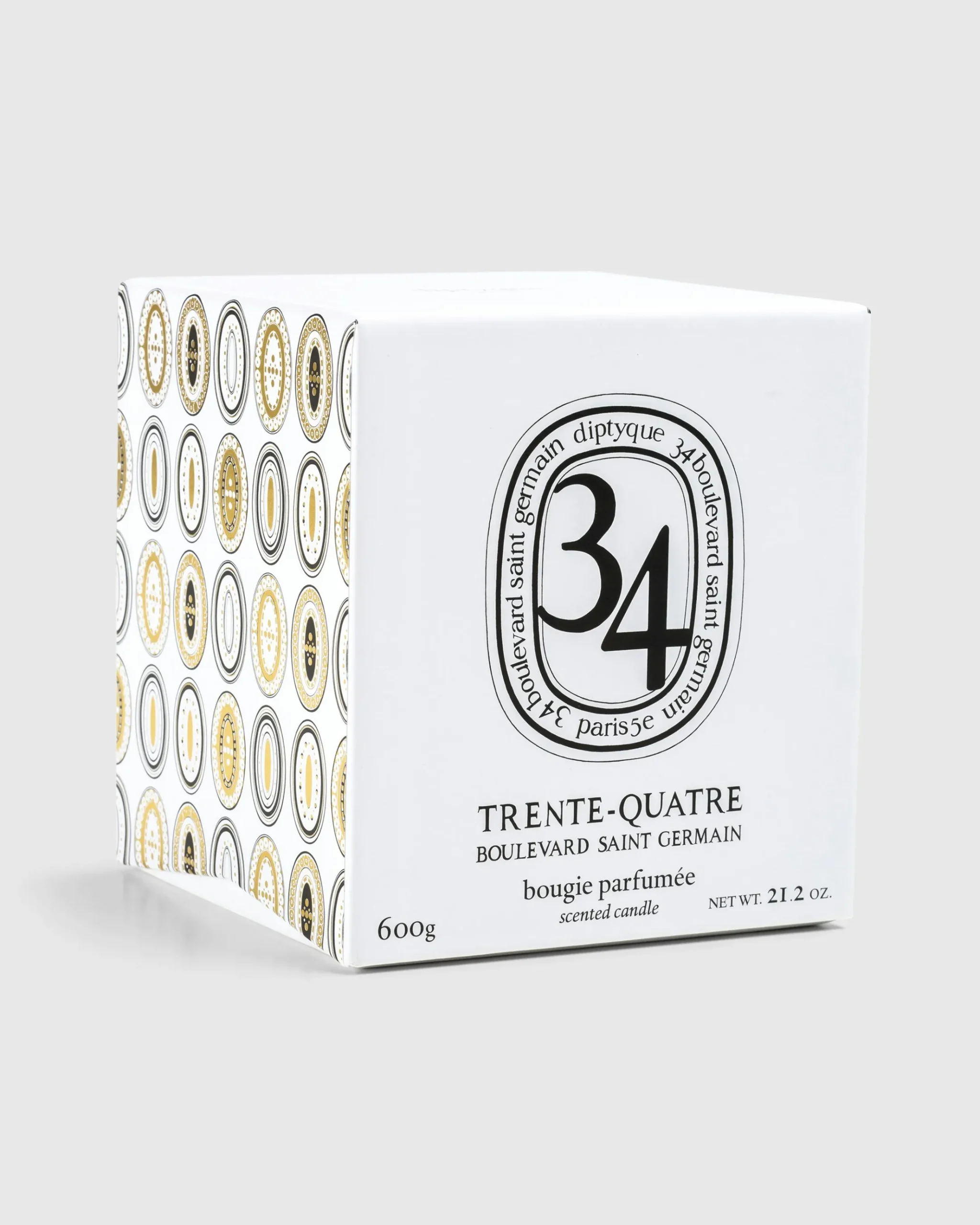 Discount Diptyque Candle 34 Boulevard Saint-Germain 600g clear