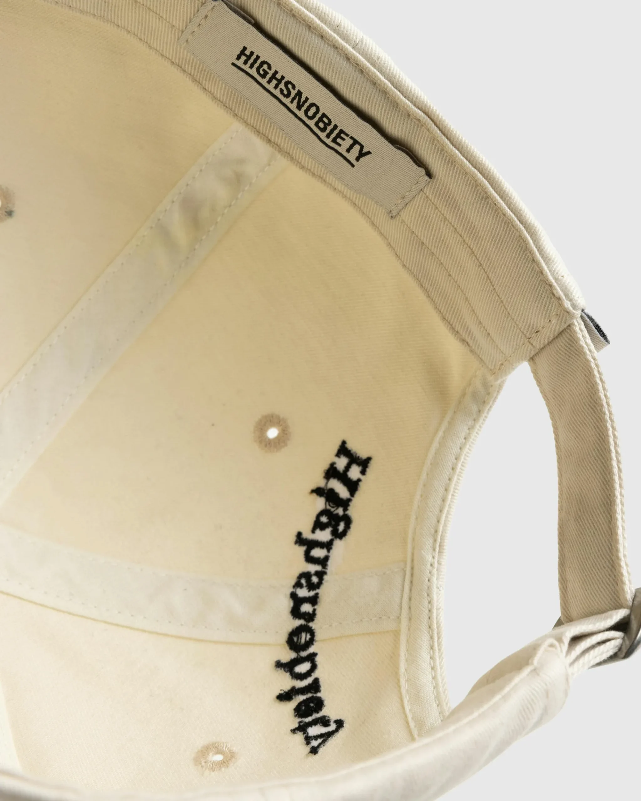 Store Highsnobiety Cap Eggshell beige