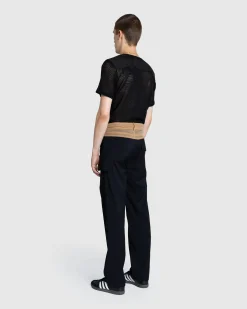 Clearance Olly Shinder Cargo Suit Trouser With Cordura Knife Pocket and Sheer Back Yoke black/champagne