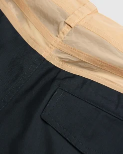 Clearance Olly Shinder Cargo Suit Trouser With Cordura Knife Pocket and Sheer Back Yoke black/champagne